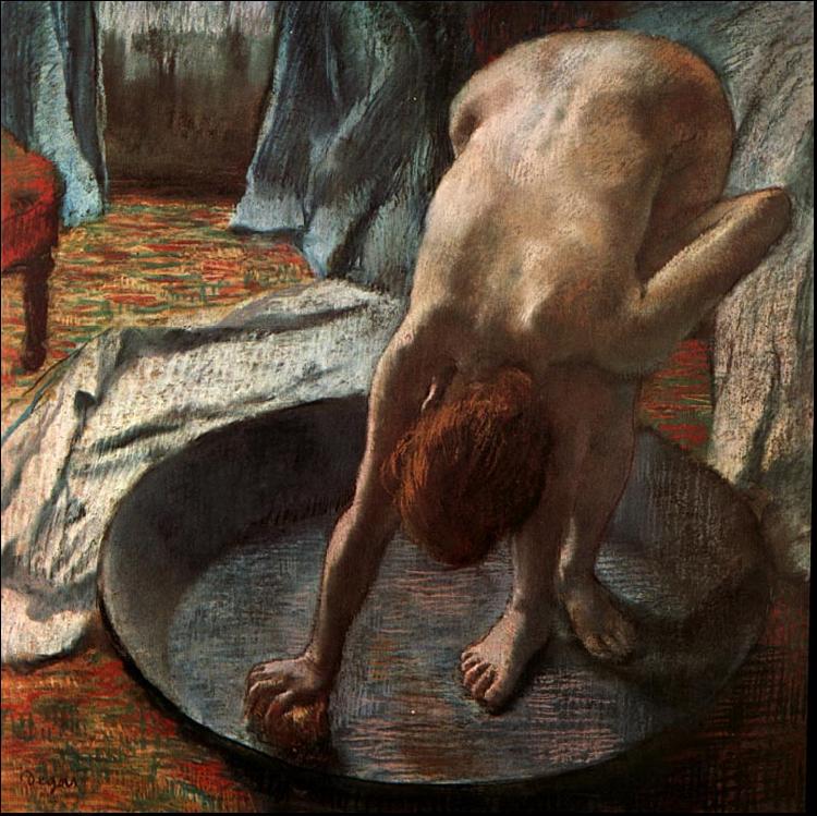 Edgar Degas The Tub China oil painting art